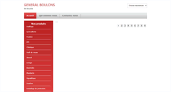 Desktop Screenshot of generalboulons.com